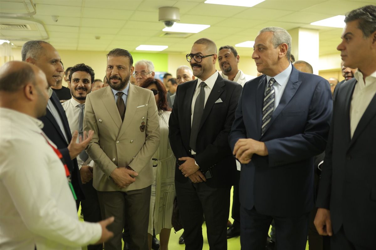 أحمد الباز يفتتح غرفة العناية المتخصصة بجراحات المخ والأعصاب بمستشفى كفر الزيات العام 