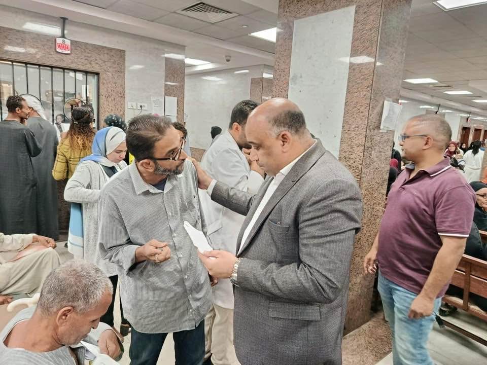 جولةً تفقدية بالمجمع الطبي 