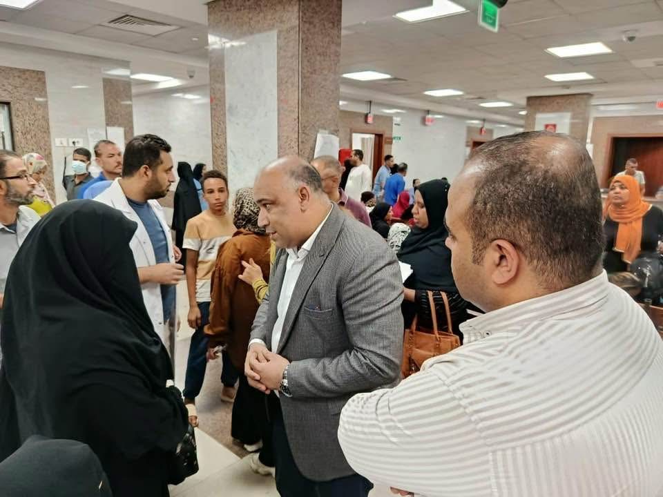 جولةً تفقدية بالمجمع الطبي 