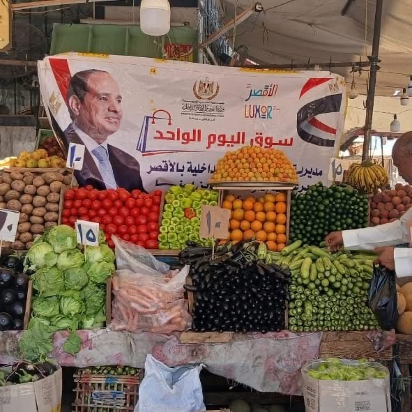 أسواق اليوم الواحد في الأقصر