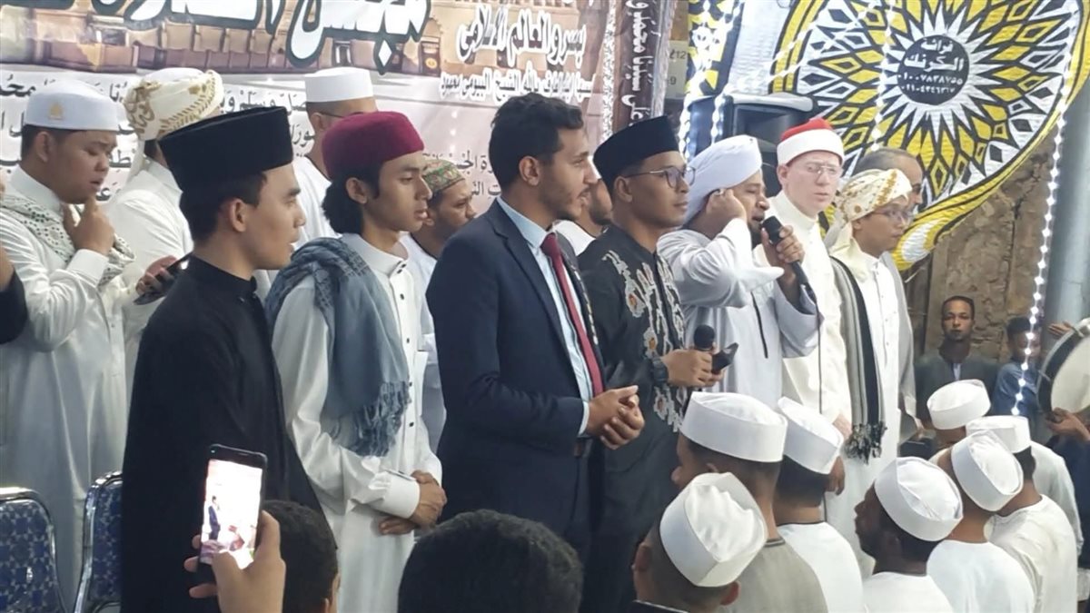 إحتفالات بالمولد النبوي بقرية العضايمة بإسنا