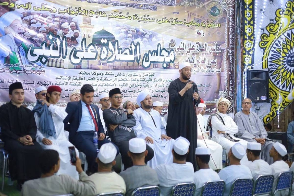 إحتفالات بالمولد النبوي بقرية العضايمة بإسنا