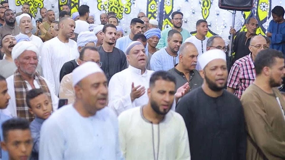 إحتفالات بالمولد النبوي بقرية العضايمة بإسنا