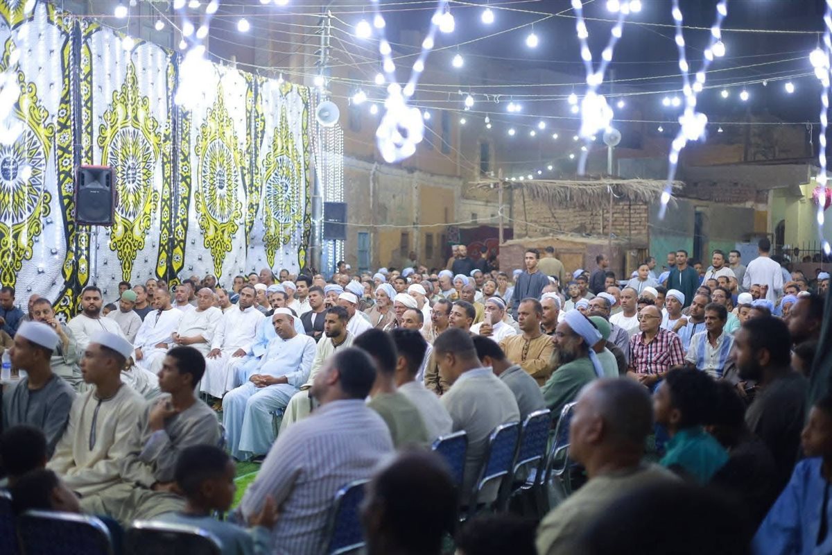 إحتفالات بالمولد النبوي بقرية العضايمة بإسنا