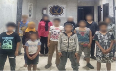 القبض على عصابة استغلت 19 طفلًا في التسول بمدينة نصر