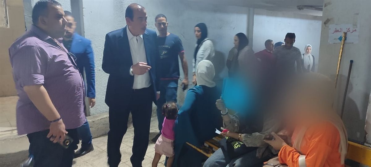 جولة نائب وزير الصحة 