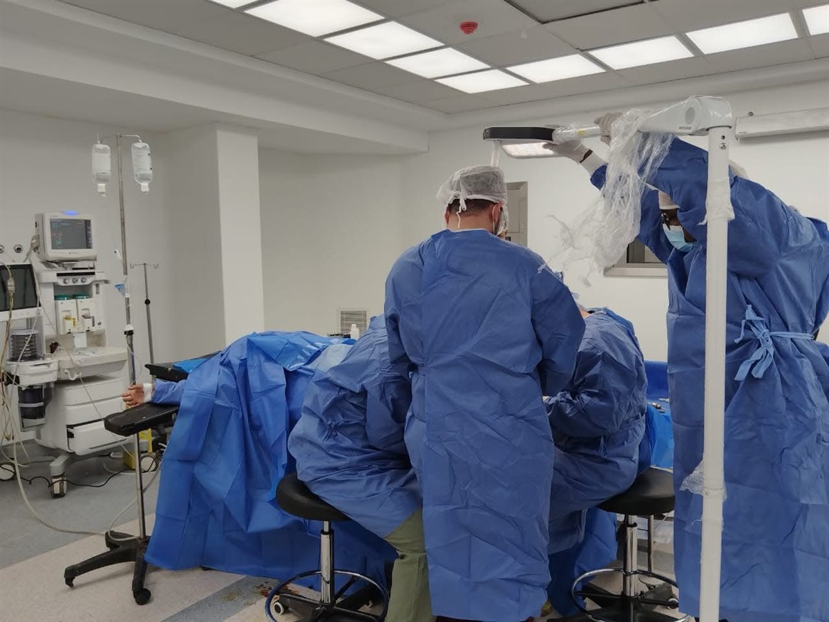 افتتاح قسم العمليات الجراحية 