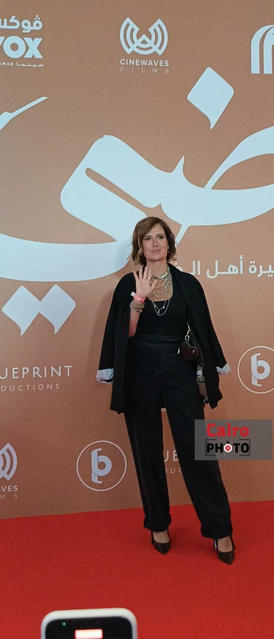 هنا شيحة في العرض الخاص لفيلم ضي