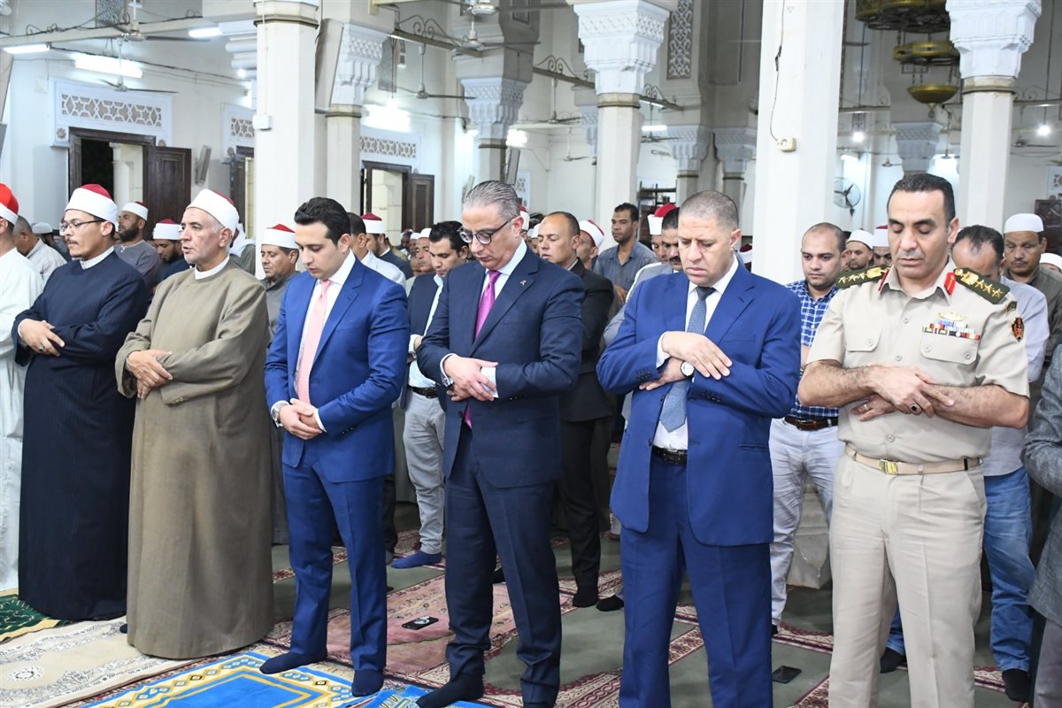 محافظ الفيوم يشهد احتفال 