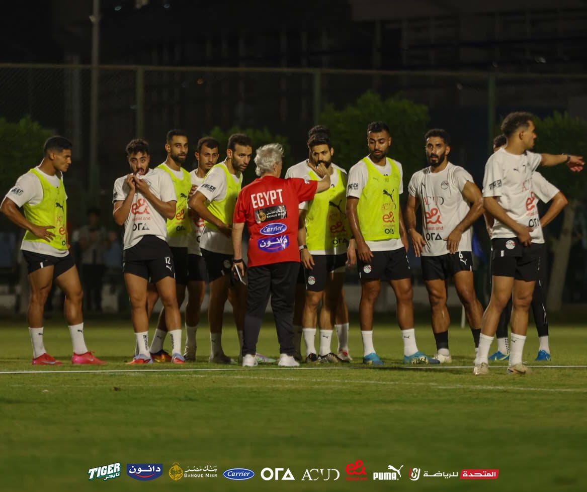 <strong>صور مران منتخب مصر </strong>