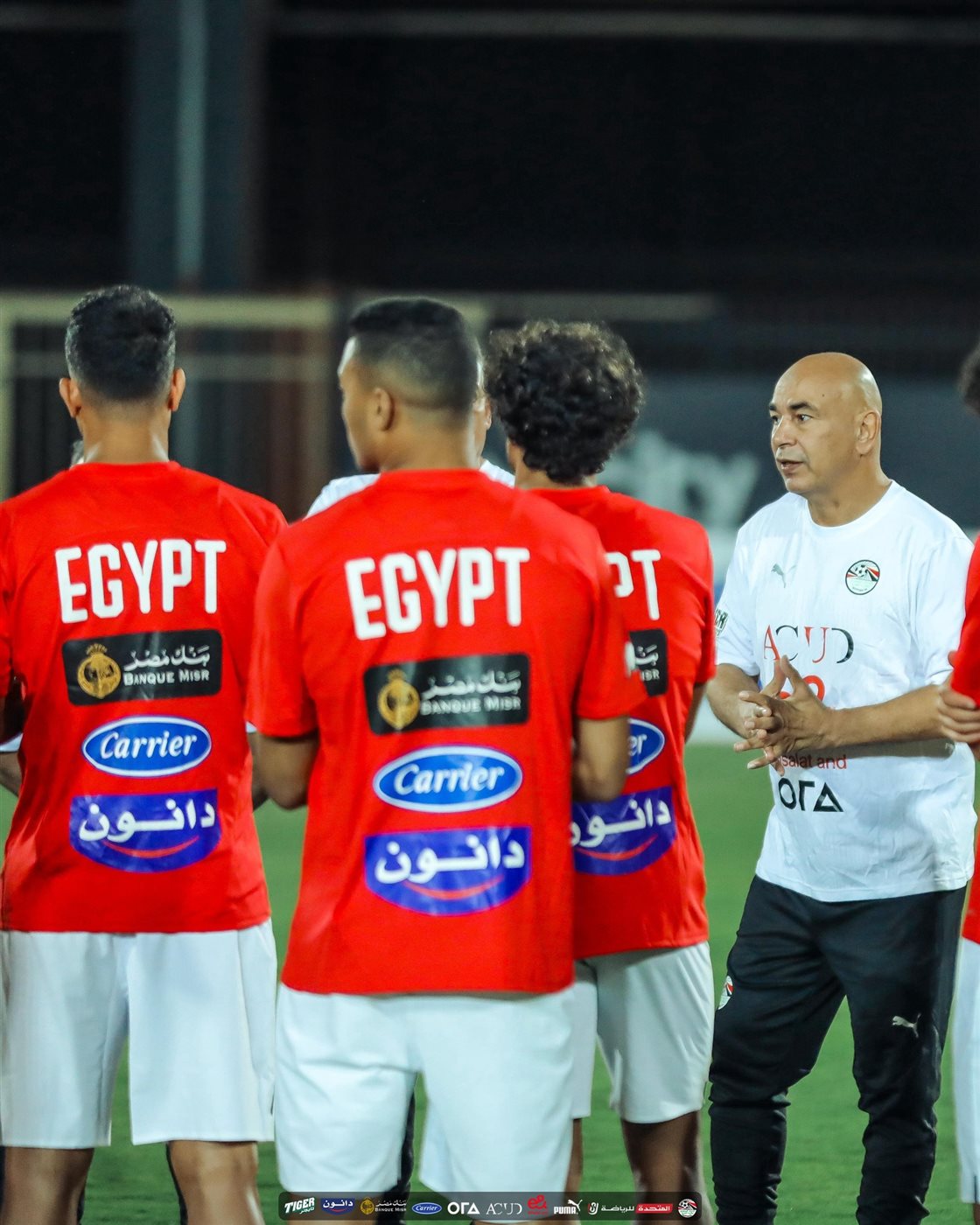 مران منتخب مصر اليوم