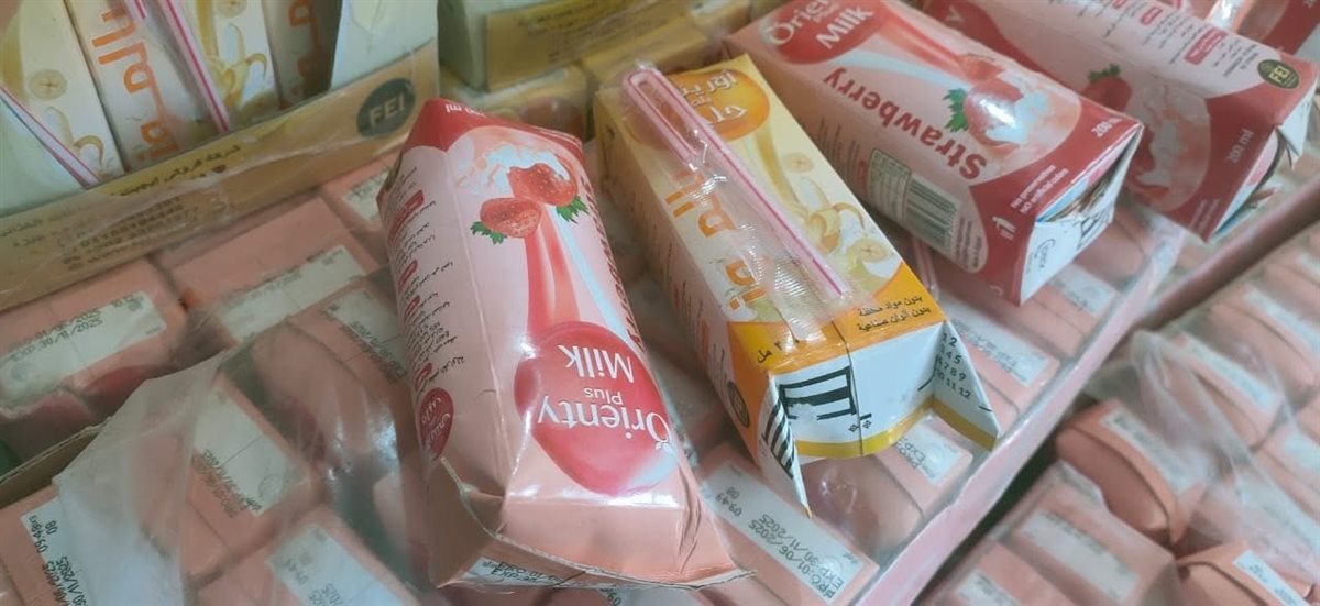 ضبط ألبان فاسدة بالأقصر في حملات للتموين 