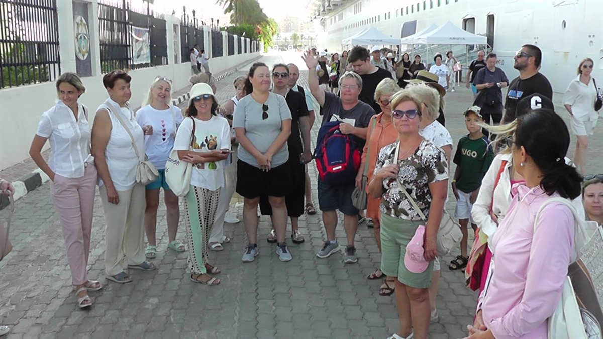 وصول السفينة