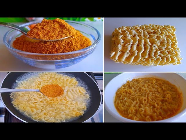 بهارات الاندومي في البيت