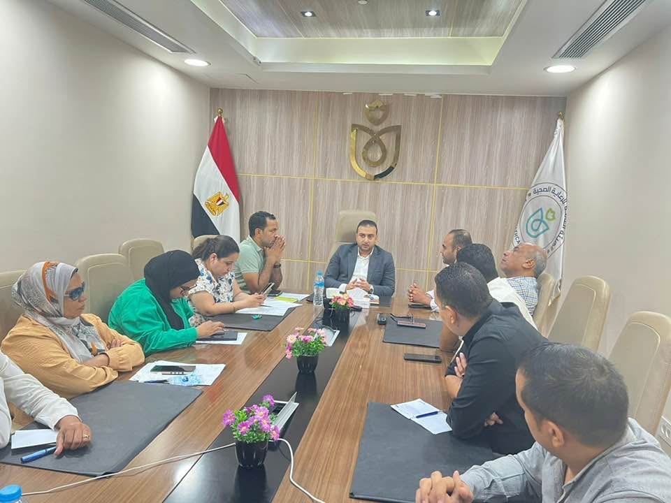 اجتماع مدير هيئة الرعاية