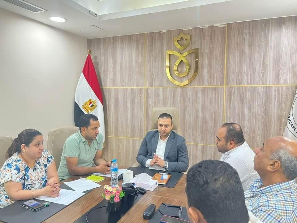 اجتماع مدير هيئة الرعاية