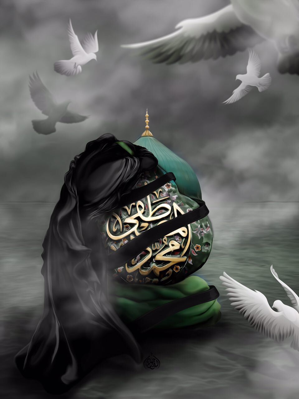 بطاقات تهنئة المولد النبوي الشريف 