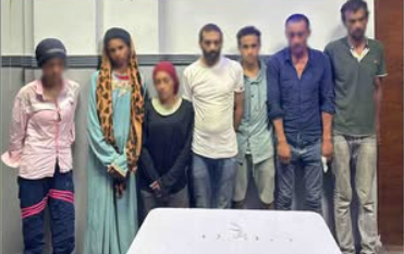 ضبط 30 متسول بحوزتهم سلاح أبيض ومخدرات بالإسكندرية