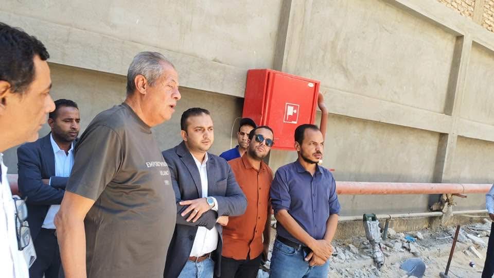 جولة ميدانية لمتابعة الأعمال الإنشائية والتجهيزات