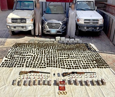 <strong>سقوط بؤر إجرامية من جالبي ومتجري المواد المخدرة في المحافظات </strong>