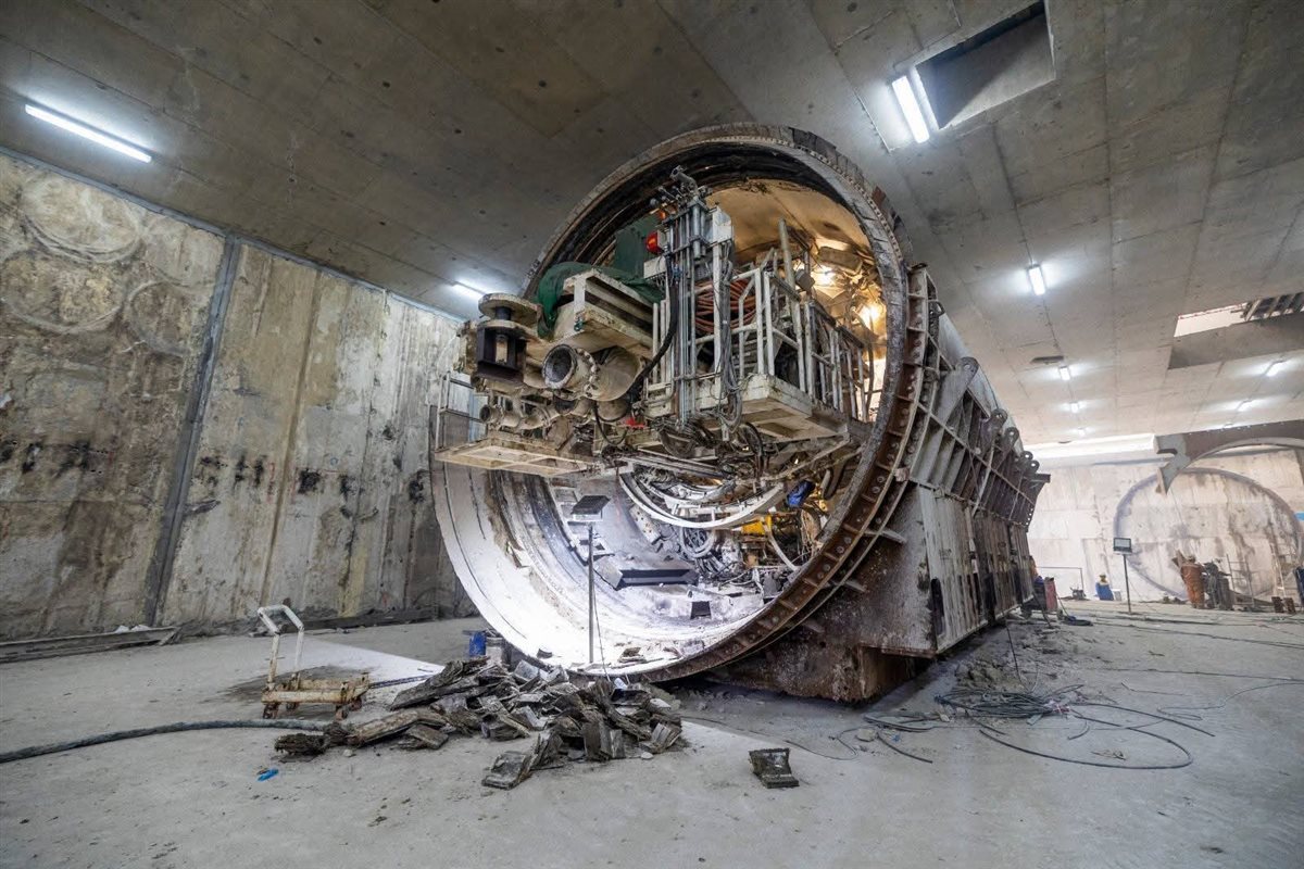 المرحلة الأولى من الخط الرابع لمترو الأنفاق