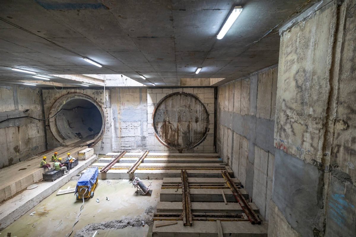 المرحلة الأولى من الخط الرابع لمترو الأنفاق