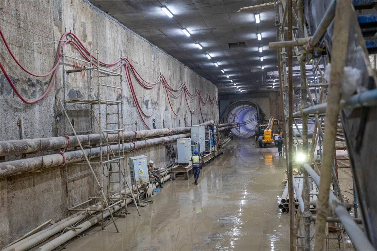 المرحلة الأولى من الخط الرابع لمترو الأنفاق