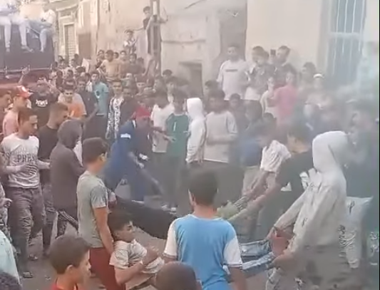 أحتفال أهالي تلا بالمنوفية