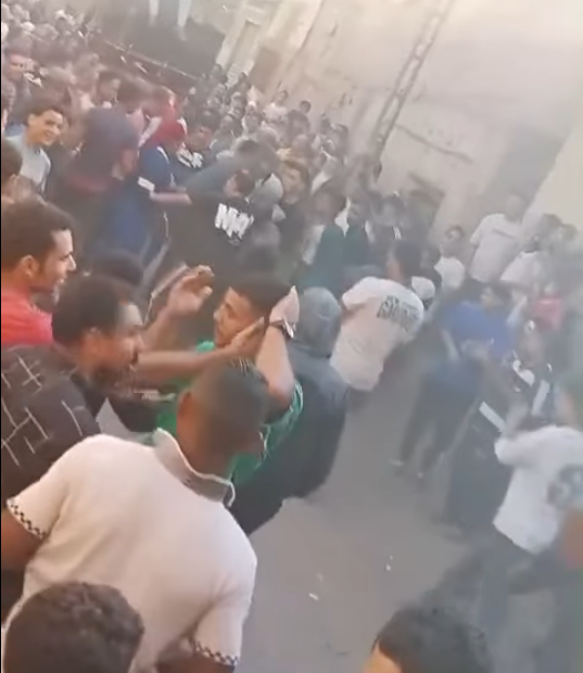 أحتفال أهالي تلا بالمنوفية