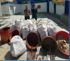 ضبط 5 أشخاص يديرون ورش ومخازن لتصنيع الالعاب النارية بعدة محافظات