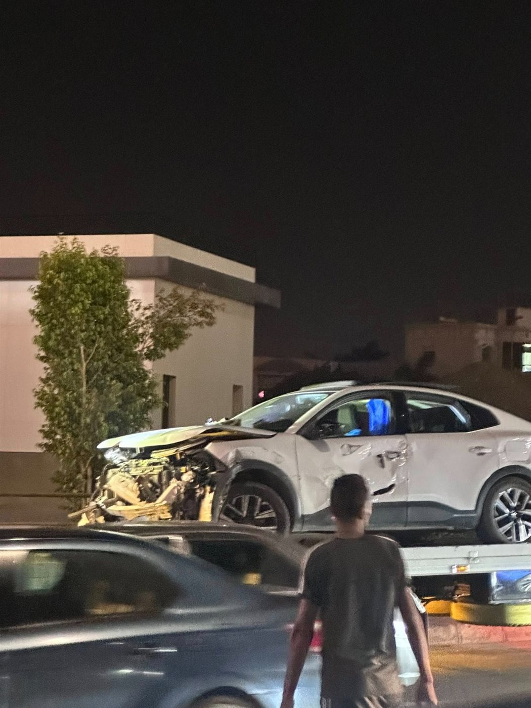 <strong>إصابة 5 من أسرة واحدة لحادث تصادم أعلى محور 26 يوليو</strong>