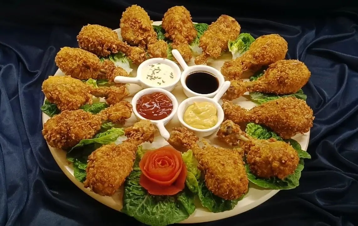 طريقة عمل الدجاج المقلي بعد السلق