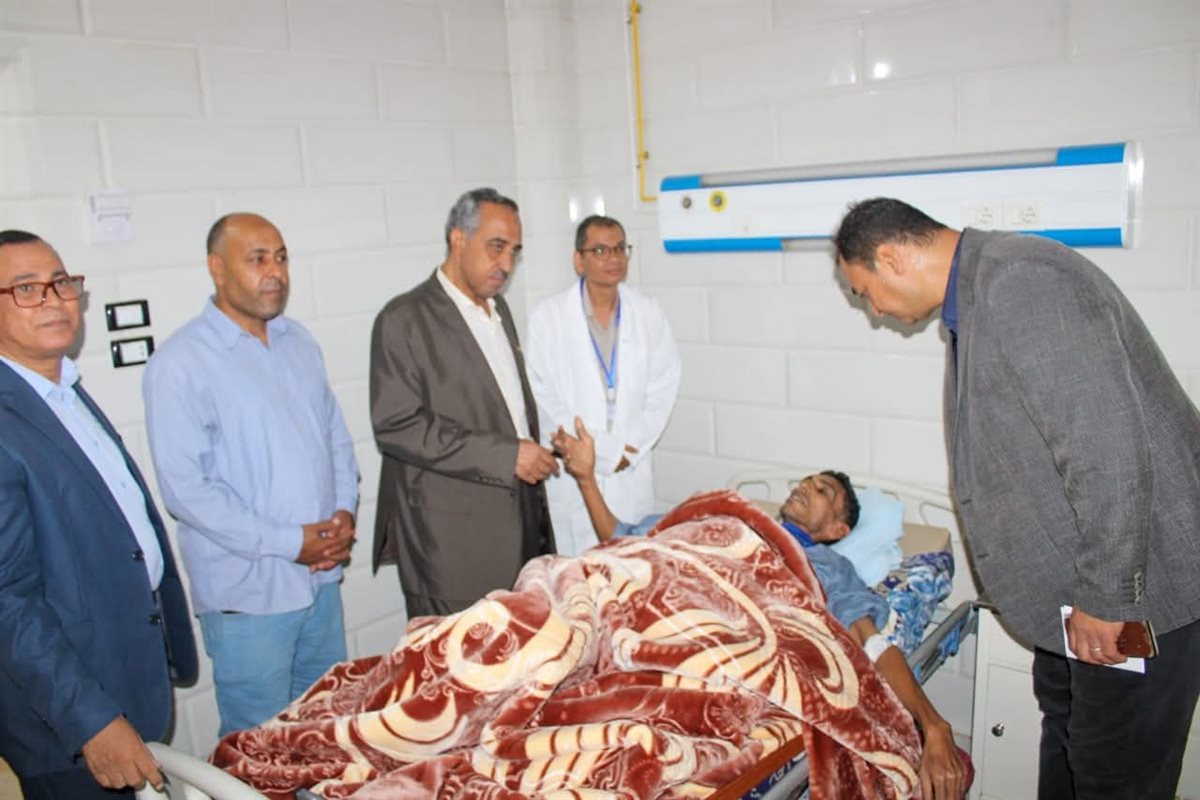 وكيل الشباب والرياضة بقنا يزور نور الزاكي