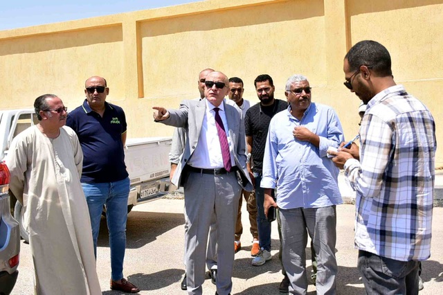 محافظ الأقصر يتفقد المسار السياحي 