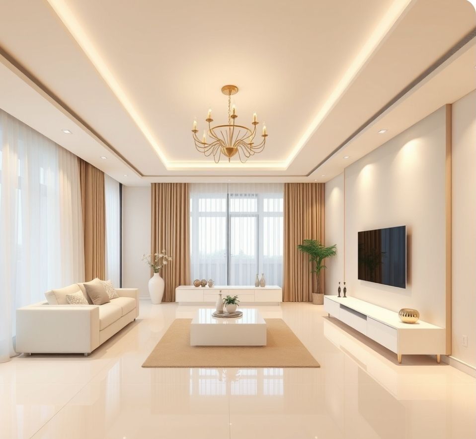 غرف معيشة صغيرة مودرن