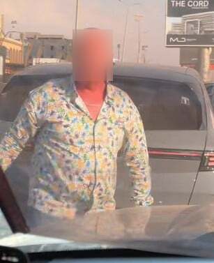 <strong>السائق المعتدي على البلوجر أدهم سنجر بوصلة دهشور </strong>