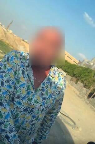 <strong>السائق المعتدي على البلوجر أدهم سنجر بوصلة دهشور </strong>