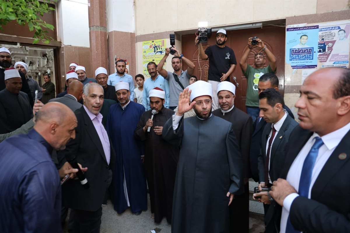 وزير الأوقاف يشهد احتفالًا لتكريم الأطفال حفظة القرآن بمسجد سيدي إبراهيم المتبولي بالمرج