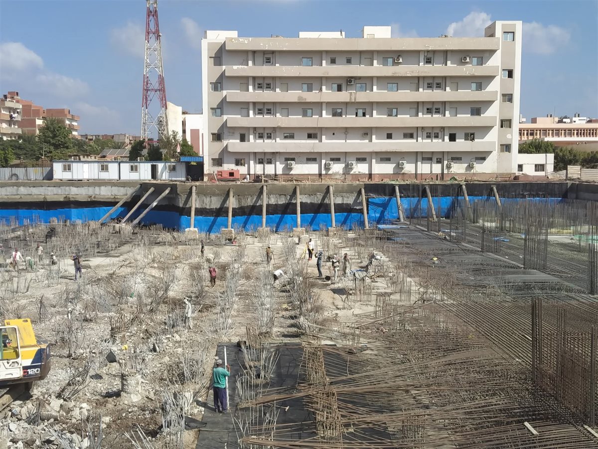 بدء الأعمال الإنشائية لمستشفى أورام منوف