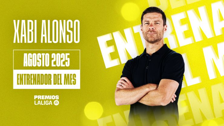 <strong>تشابي ألونسو مدرب الشهر في الدوري الإسباني</strong>