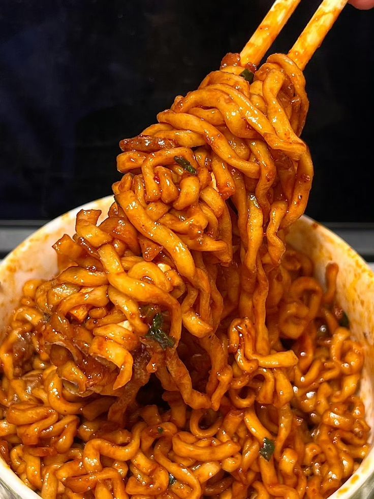 طريقة عمل الاندومي الكوري