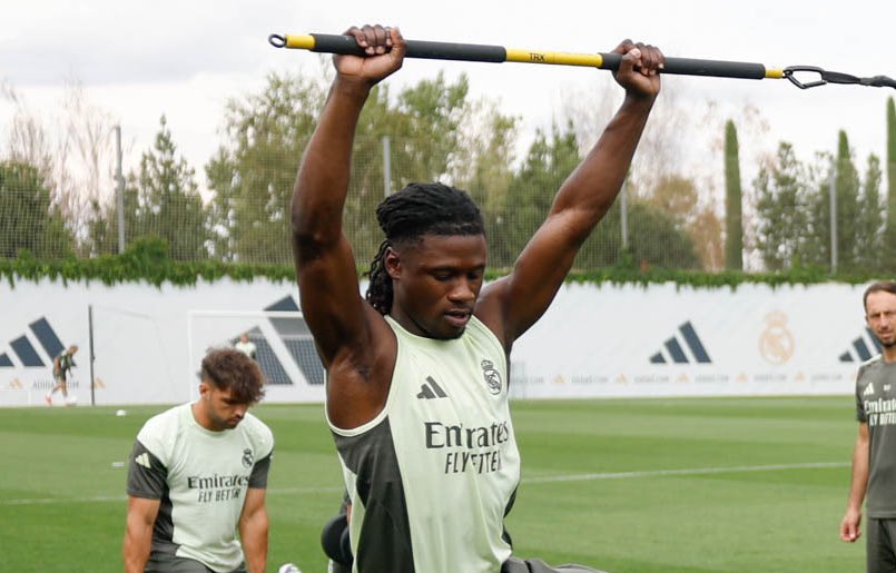 بيلينجهام وكامافينجا يشاركان جزئيًا في مران ريال مدريد اليوم الإثنين