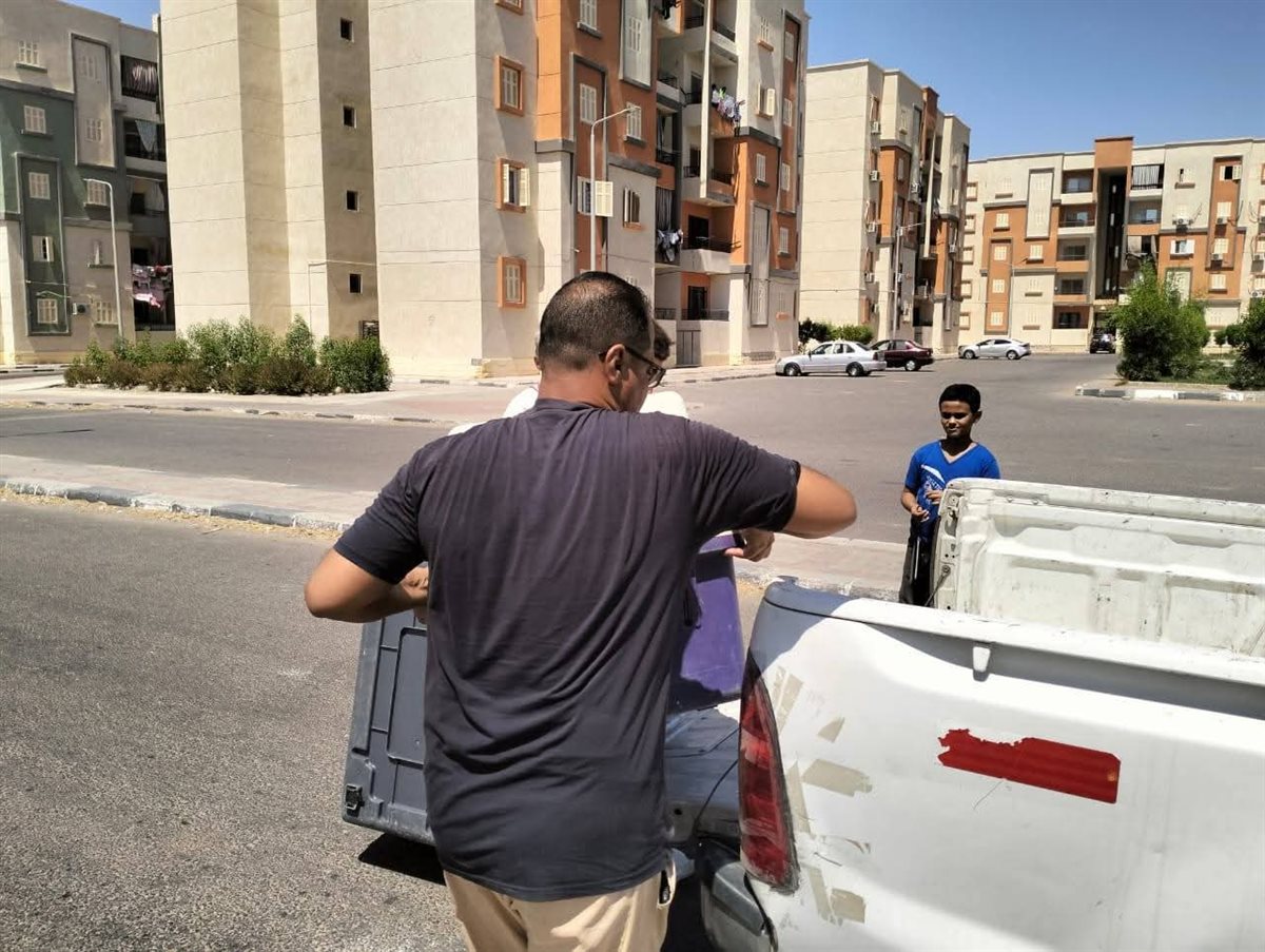 حملة علي الكلاب الضالة بشوارع الغردقة 