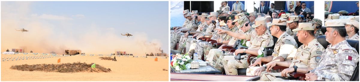 رئيس أركان حرب القوات المسلحة يشهد تنفيذ أحد الأنشطة التدريبية الرئيسية للتدريب المصري الأمريكي المشترك النجم الساطع - 2025