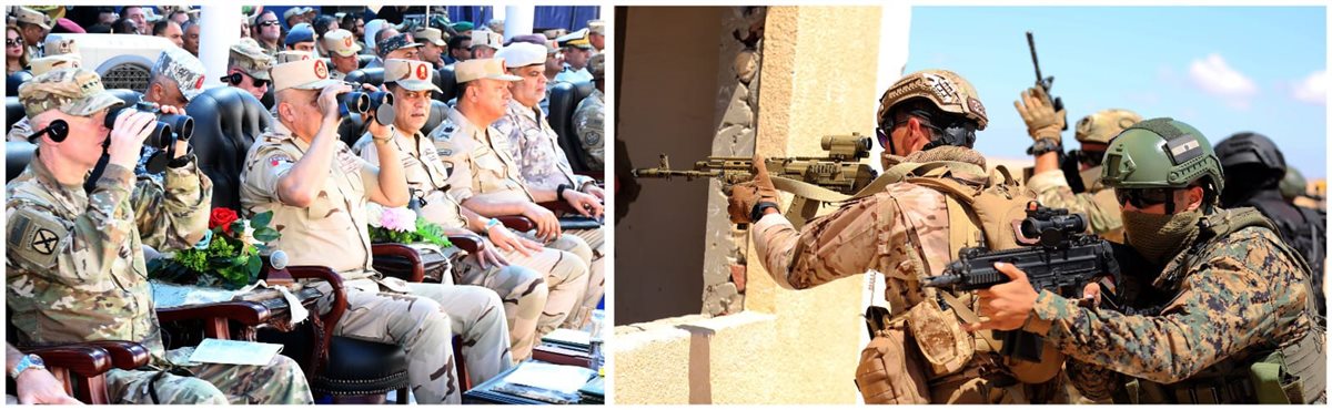 رئيس أركان حرب القوات المسلحة يشهد تنفيذ أحد الأنشطة التدريبية الرئيسية للتدريب المصري الأمريكي المشترك النجم الساطع - 2025