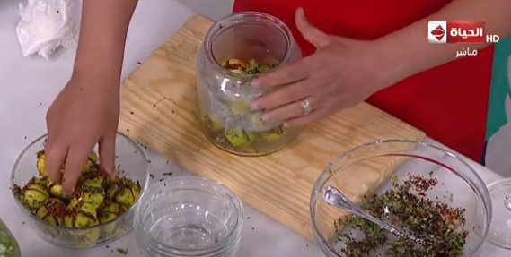 طريقة تخليل الليمون المسلوق للشيف حسن