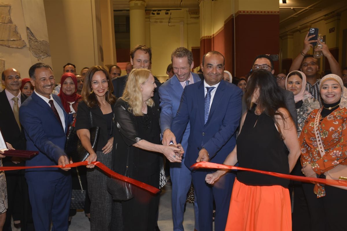 المتحف المصري يفتتح معرضًا دائمًا لجداريات قصر الملك أمنحتب الثالث 