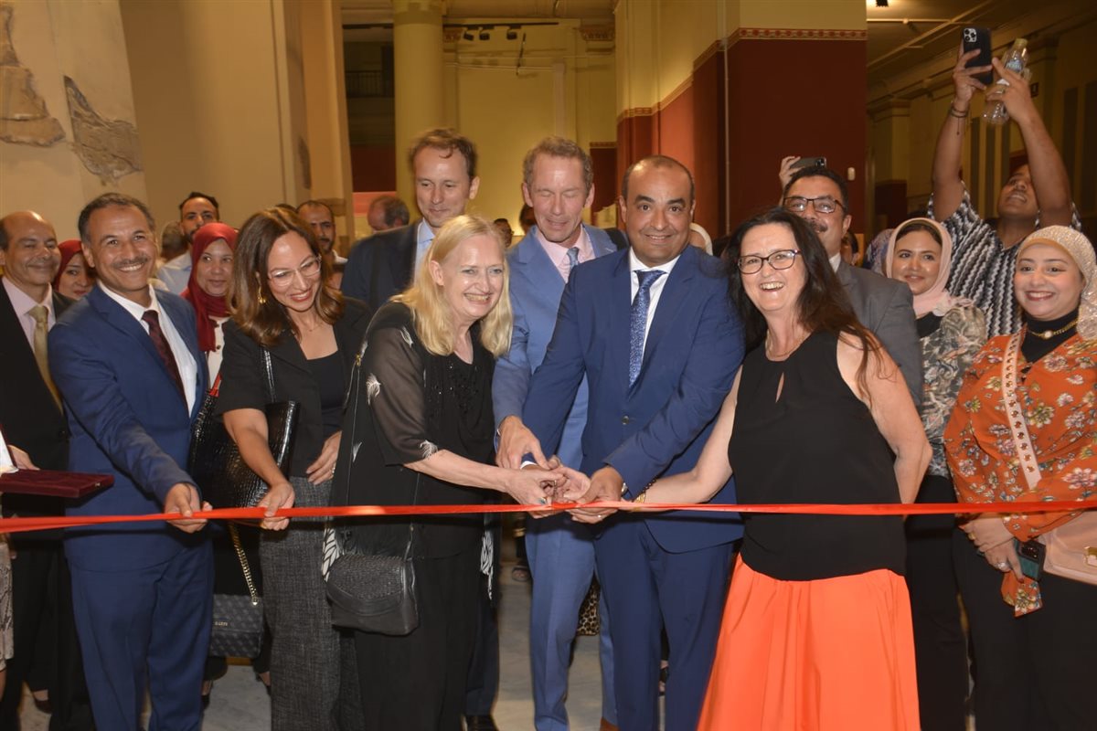 المتحف المصري يفتتح معرضًا دائمًا لجداريات قصر الملك أمنحتب الثالث 