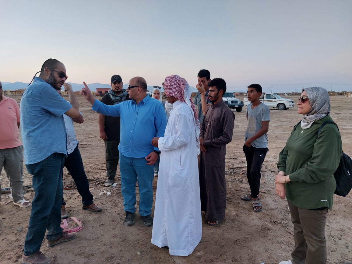 رئيس قطاع حماية الطبيعية يتفقد محميتى نبق وسانت كاترين