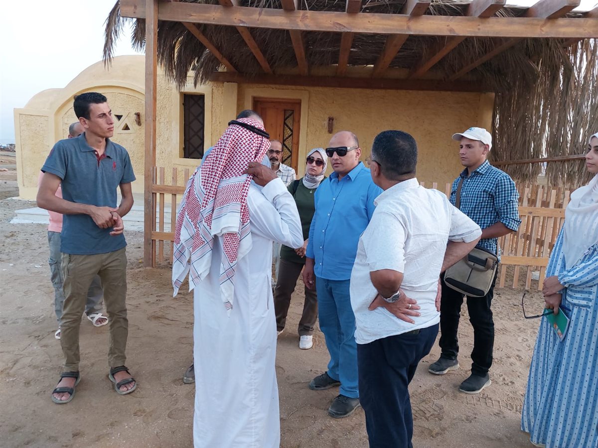 رئيس قطاع حماية الطبيعية يتفقد محميتى نبق وسانت كاترين